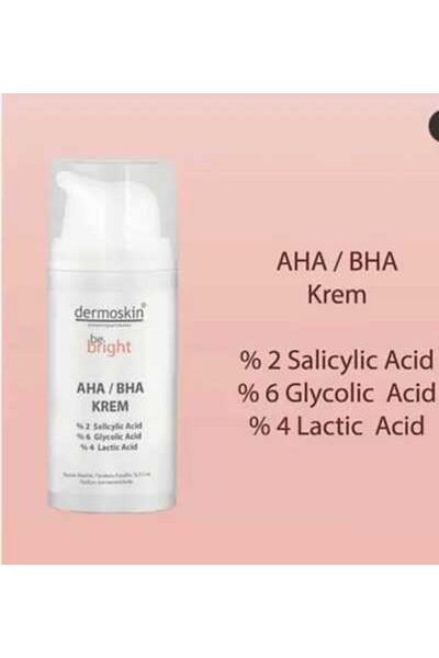 Dermoskin Be Bright Aha/bha Cream - 33ml x 2 Pieces