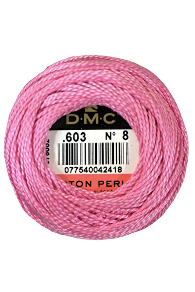 Dmc Koton Perle 8 Pamuk Merserize Nakış Ipi 603