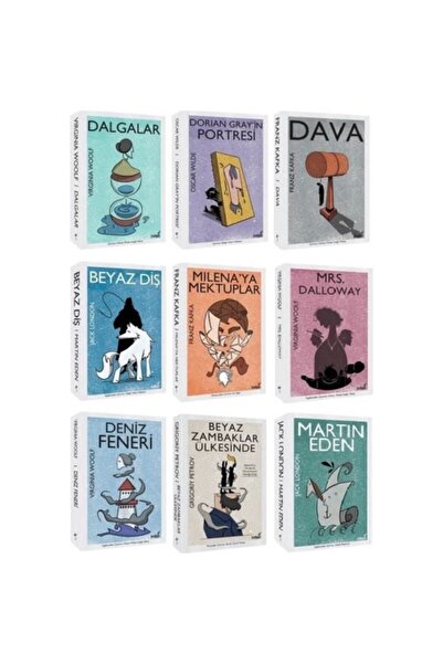 İndigo Kitap Indigo Modern Dünya Klasikleri Seti 9 Kitap