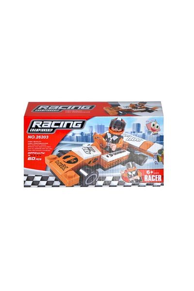 Bircan Oyuncak Bricks 60 Pieces F1 Formula Racing Car Set 26203
