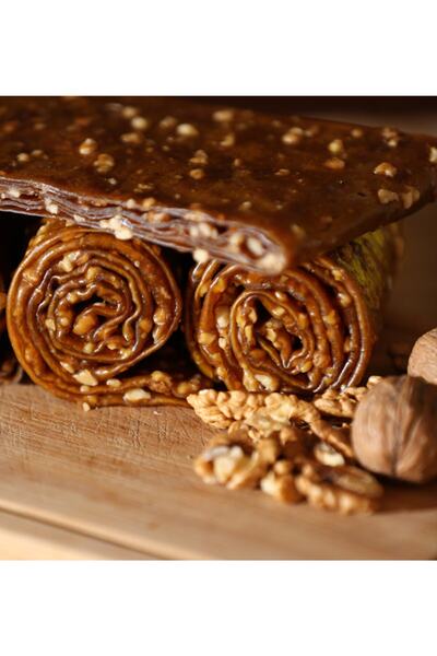 TicaretDenizi Cevizli Pestil Ev Yapımı Şekersiz Doğal 1 Kg