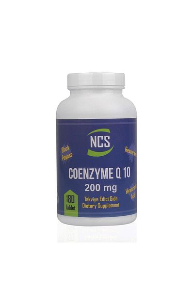 NCS Coenzyme Q-10 200 Mg 180 Tablets