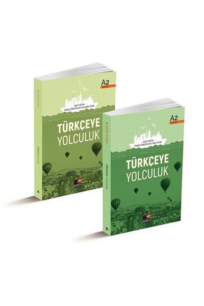 Kesit Yayınları Turkish Travel: A2 Textbook - A2 Workbook (2 Book Set) - Abraham Gültekin9786056708350
