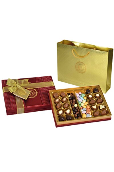 Marka Bolçi Saten Kutu Bordo 500gr