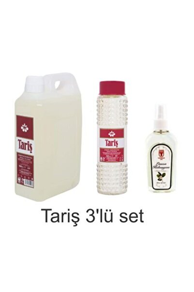 Tariş Limon Kolonyası Pet Bidon 1000 Cc+cam Şişe 300 Cc+sprey 80 Cc