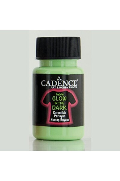 Cadence Kumaş Glow In The Dark Koyu Yeşil 50 ml