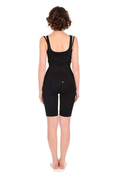 Form Time Women's Black Full Length Corset 9006