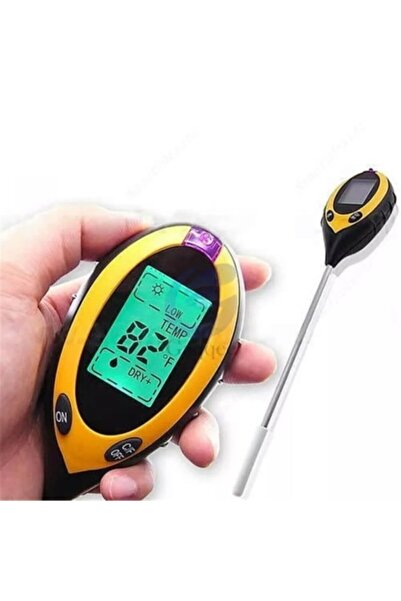 BMK Toprak Ph Ölçer Toprak Nem, Toprak Isı ,Toprak Işık Ölçer Ph Metre Thr251