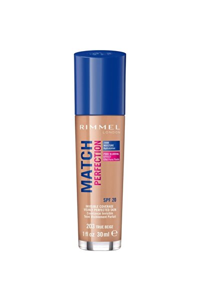 RIMMEL LONDON Marka: Match Perfection Fondöten - True Beige 203 Kategori: Fon...