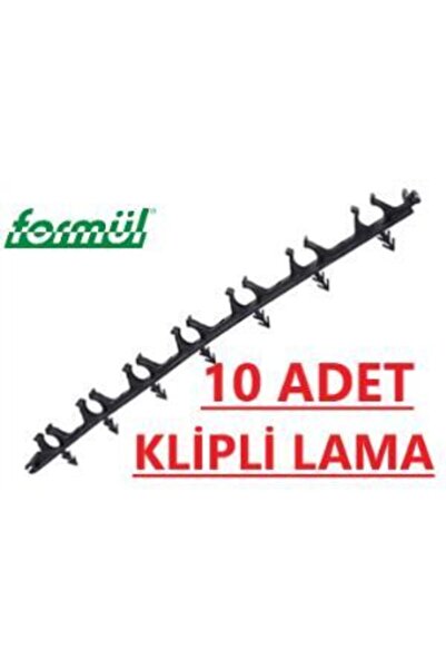 FORMÜL Klipsli Lama - Mobil Yerden Isıtma Borusu Için 10 Adet