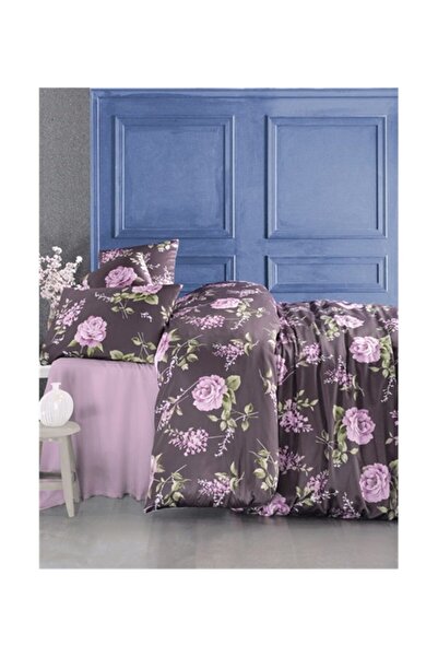 Minteks Çift Kişilik Nevresim Takımı Daıly Ranforce - Serenay Mor