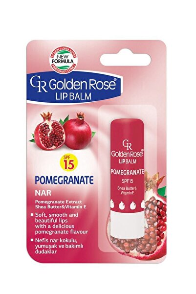 Golden Rose Lip Balm Pomegranate Nar Spf15 Dudak Koruyucu