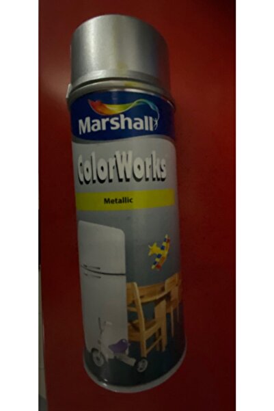 Marshall Sprey Metalik Gümüş Rengi 400ml