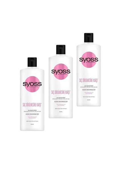 Syoss 500 ml Conditioner - Set of 3, Anti-Hair Loss
