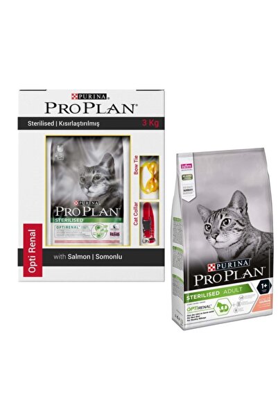 Pro Plan Sterilised Somonlu Kısırlaştırılmış Kedi Maması 3 Kg