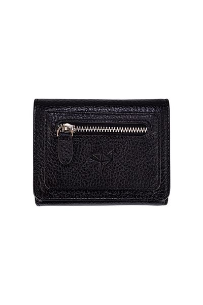 Garbalia Moon Genuine Leather Black Women's Wallet