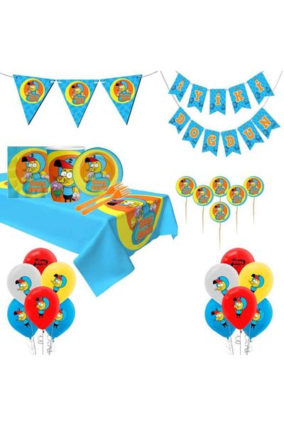 PartiPan King Şakir Birthday Party Set for 8 People