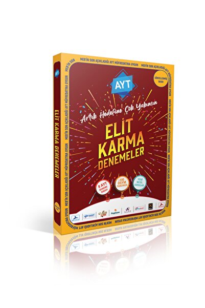 paraf yayınları Elit Karma Ayt 8 Fasikül Deneme Video Çözümlü