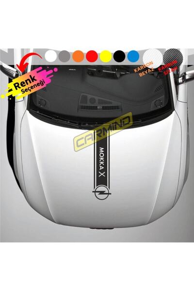 Carmind ملصق شريطي لغطاء محرك السيارة Opel Mokka X