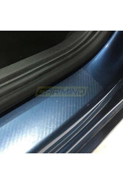 Carmind Şeffaf Araç Kapı Içi Koruma Folyosu Karbon Desenli