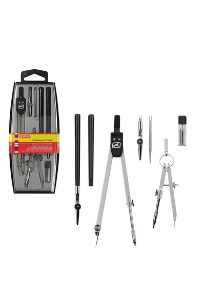 Herlitz Herlıtz 7 Piece Jib Set Black