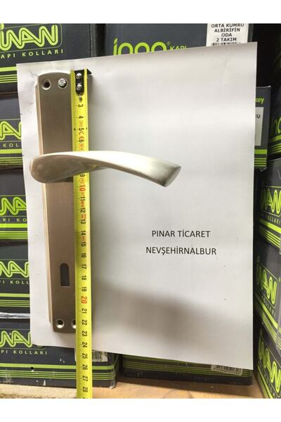 İnan Oda Kapı Kolu 201 Eda Saten 1 Kapılık Çift