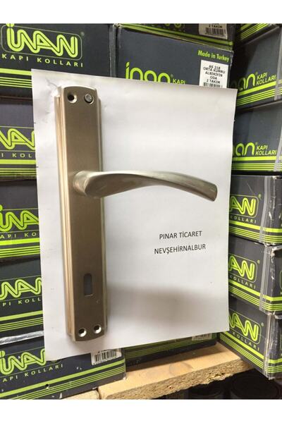 İnan Oda Kapı Kolu 201 Eda Saten 1 Kapılık Çift