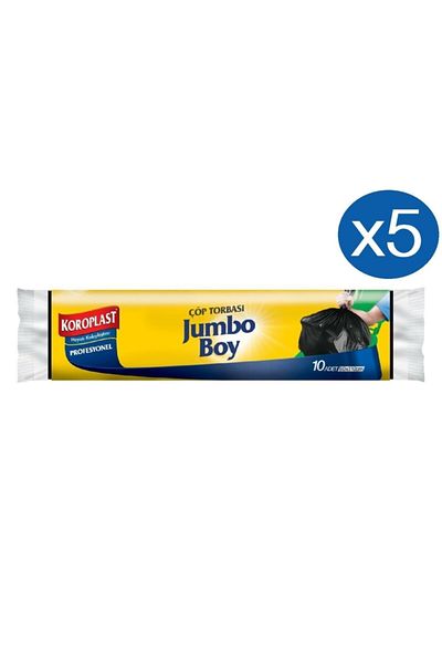 Koroplast Professional Strong Jumbo Garbage Bag 10 x 5 Pack