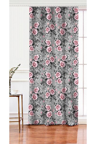 Realhomes Tek Kanat Özel Tasarım Dijtal Baskılı Modern Salon Fon Perdesi