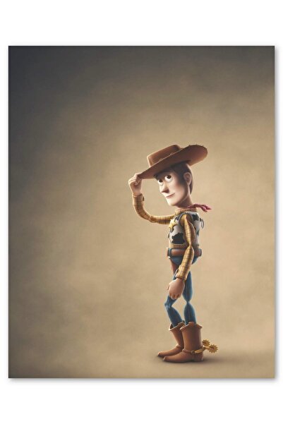Cakatablo Toy Story 4 Woody Ahşap Tablo 35x50 cm