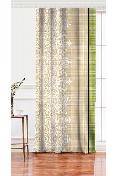Realhomes Single Wing Special Design Digital Printed Modern Living Room Background Curtain