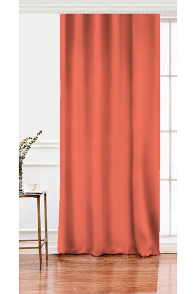 Realhomes Tek Kanat Mercan Resimli Dijital Baskılı Salon Fon Perdesi