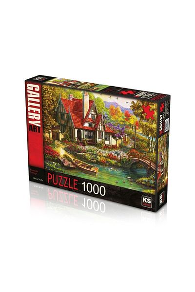 Ks Games Riverside Cottage - Ks Puzzle 1000 Pcs (Net)