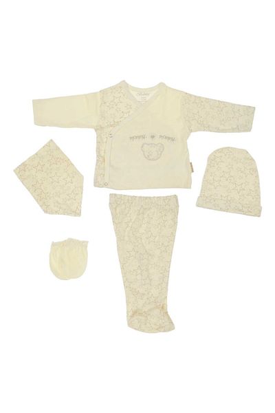Bebitof Baby Bebitof 5-Piece Baby Hospital Exit Set - Triplets 20018
