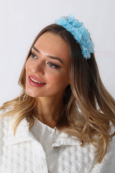 lohusahamile Women's Blue Lotus Maternity Crown