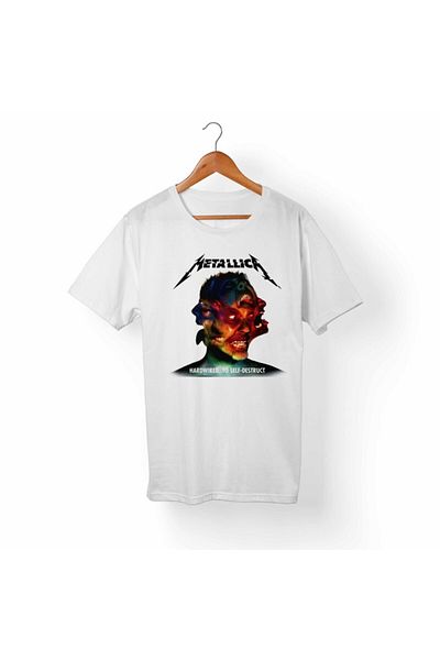 Alfa Tshirt Παιδικό λευκό μπλουζάκι Metallica
