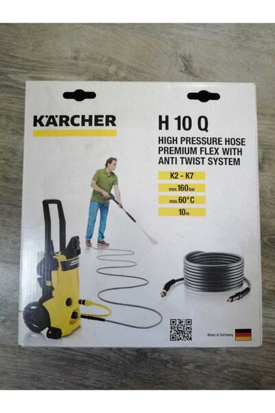 Karcher H 10 Q Yüksek Basınç Hortumu K2 Den K7 Ye Kadar Uyumlu 2.643-585.0