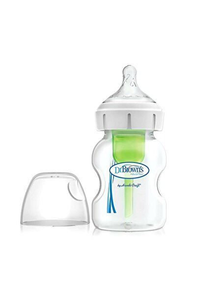 Dr.Brown's زجاجة أطفال من البولي بروبيلين سعة 150 مل خالية من الغازات لحديثي ...