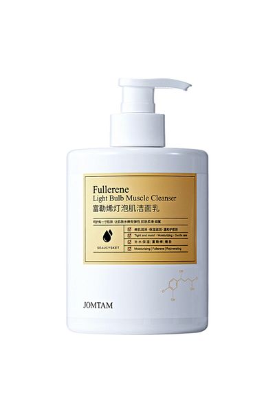 JOMTAM Fullerene and Mirtic Acid Deep Face Wash Gel 500 ml Jumbo Size