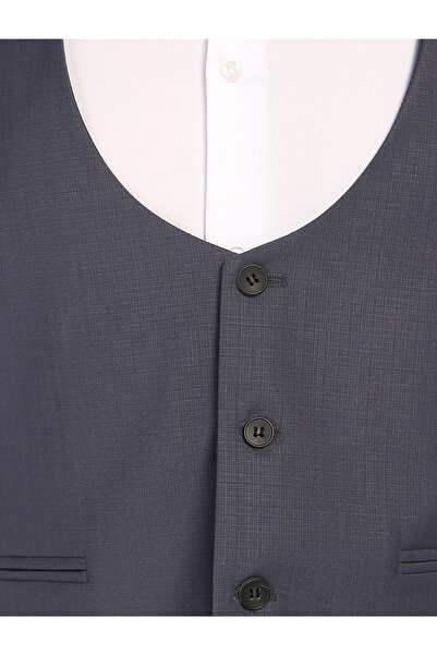 Varetta Men's Gray Sports Slim Fit Cut Vest