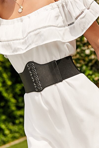 Versla Lastikli Korse Kuşak