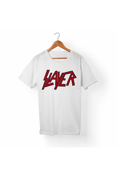 Alfa Tshirt Μπλουζάκι Unisex White Slayer