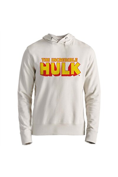 Alfa Tshirt Boy's Ecru Hulk Printed Sweatshirt