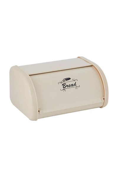 KEA Metal Sliding Bread Storage Box White