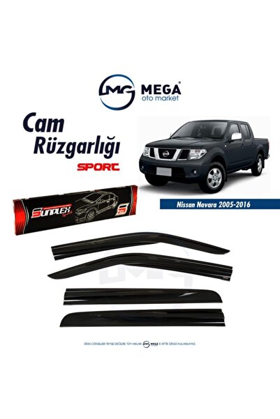 SUNPLEX Ni?ssan Navara 2005-2016 Cam Rüzgarlık Mugen Ti?p