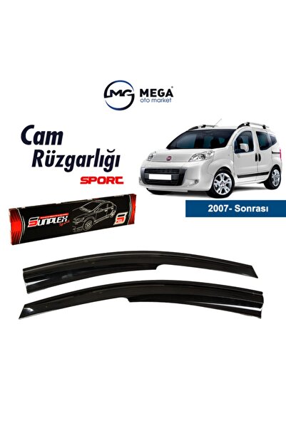 SUNPLEX Fiat Fiorino 2007- Sonrası Mugen Cam Rüzgarlık