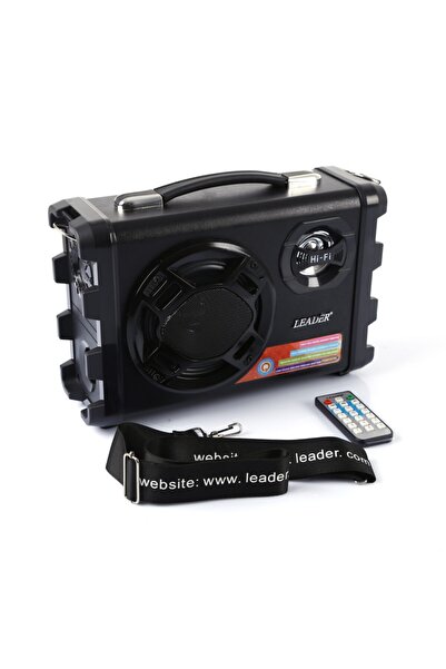 Leader Taşınabilir Toplantı Amfisi Usb Bluetooht Mikrofonlu Mevlit Hoparlörü Ap-80