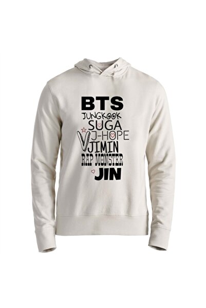Alfa Tshirt سويت شيرت مطبوع للجنسين من Ecru Bts