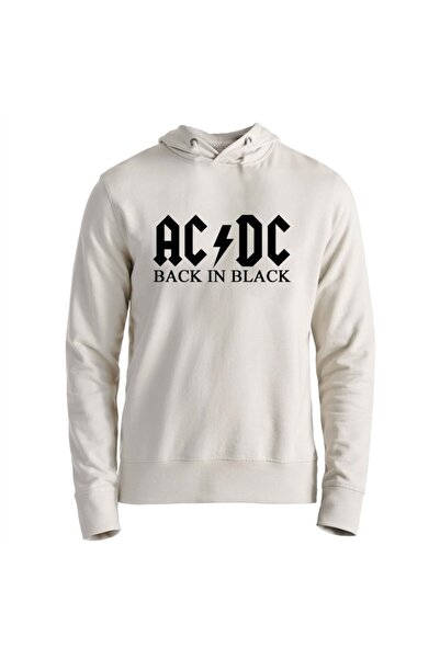 Alfa Tshirt Unisex Kids Ecru Acdc Sweatshirt