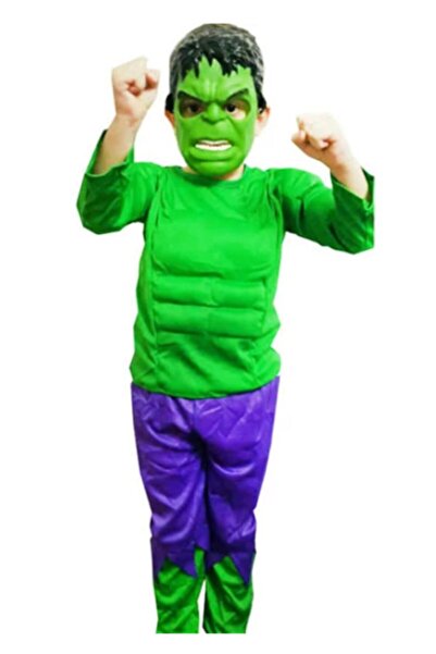 Genel Markalar Modatime Hulk Çocuk Kostüm- Hulk Çocuk Kıyafeti